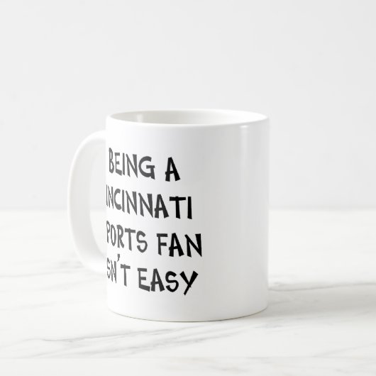 cincinnati sports fan, being kaffeetasse (Vorderseite Links)