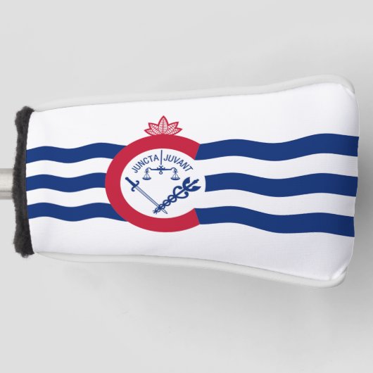 Cincinnati-Stadtflagge Golf Headcover (Vorderseite)