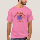 Cincinnati Stadtmaskottchen T-Shirt (Vorderseite)
