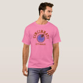 Cincinnati Stadtmaskottchen T-Shirt (Vorne ganz)