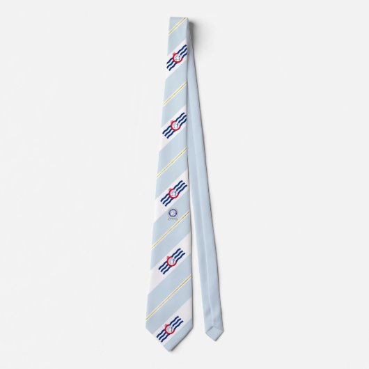 Cincinnati Streifen Fahnenhals Krawatte (Vorderseite)
