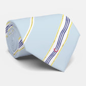 Cincinnati-Streifen-Flagge Krawatte (Gerollt)