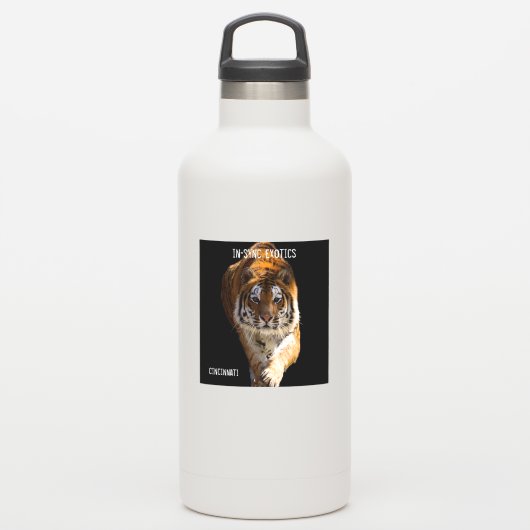 Cincinnati Tiger - Aufkleber (Wassserflasche)