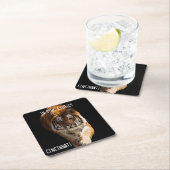 Cincinnati Tiger - Rechteckiger Pappuntersetzer (Vor Ort)