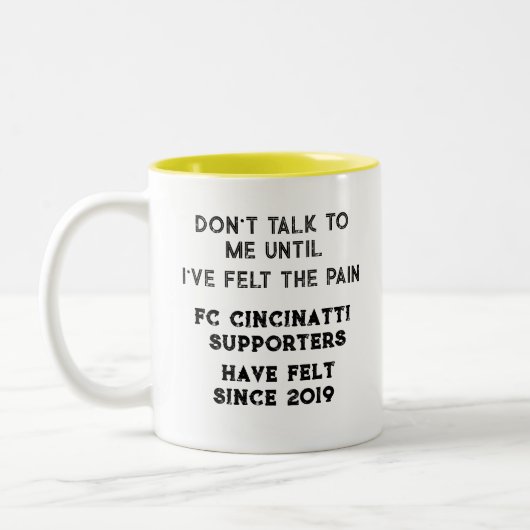 Cincinnati Twitter nach Tasse (Links)