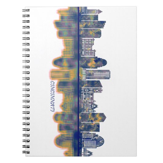 Cincinnati USA Notizblock (Vorderseite)