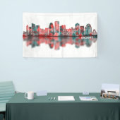 Cincinnati USA Skyline Banner (Messeveranstaltung)