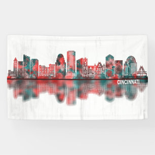 Cincinnati USA Skyline Banner