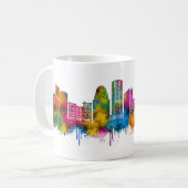Cincinnati USA Skyline Kaffeetasse (Vorderseite Links)
