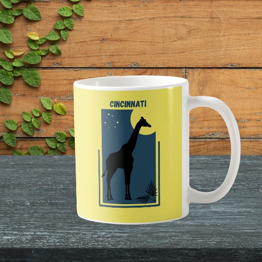 Cincinnati Zoo Ohio Vintage Giraffe Kaffeetasse