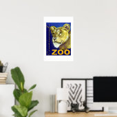 Cincinnati Zoo Poster (Heimbüro)