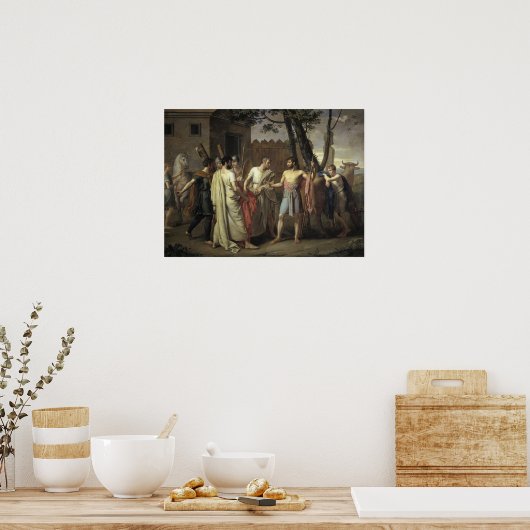 Cincinnatus Abandons the Plow Poster (Küche)