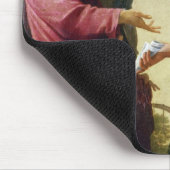 Cincinnatus, das zu seinem Pflug zurückgeht Mousepad (Ecke)