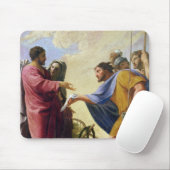 Cincinnatus, das zu seinem Pflug zurückgeht Mousepad (Mit Mouse)