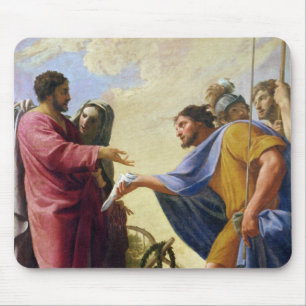 Cincinnatus, das zu seinem Pflug zurückgeht Mousepad