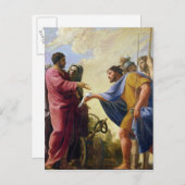 Cincinnatus kehrt zu seinem Pflug zurück Postkarte (Vorne/Hinten)