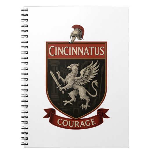 Cincinnatus Notizbuch Notizblock (Vorderseite)