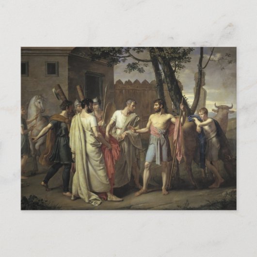 Cincinnatus Postkarte (Vorderseite)