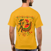 Cinco colorwave gold T-Shirt (Rückseite)