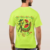 Cinco colorwave light green T-Shirt (Rückseite)