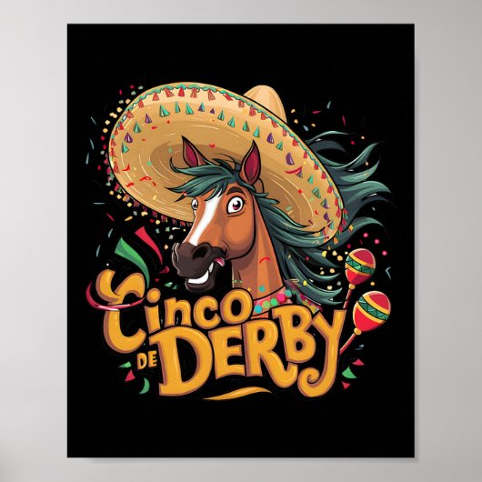 Cinco De Der Mexican Cinco De Mayo Poster (Vorne)