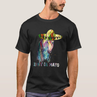 Cinco De Derby-Shirt Mexikanisches Kentucky-Pferde T-Shirt
