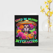 Cinco De Drinko Achos Cinco De Mayo Drinking Mexik Karte (Gelbe Blume)
