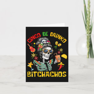 Cinco De Drinko Achos Cinco De Mayo Drinks Karte