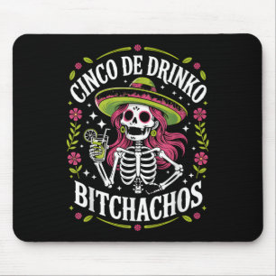 Cinco De Drinko Achos Cinco De Mayo Mexikanisches Mousepad