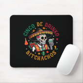 Cinco De Drinko Achos Funny Cinco De Mayo Drinks Mousepad (Mit Mouse)