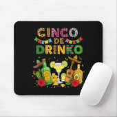 Cinco de drinko cinco de mayo Fiesta Margarita Mousepad (Mit Mouse)