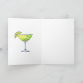 Cinco de Drinko |Cinco de Mayo Margarita Card Karte (Innenseite)