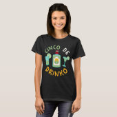 Cinco De Drinko Cinco De Mayo Party T-Shirt (Vorne ganz)