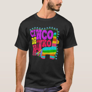Cinco De Drinko Drinko Funny Mexican Cinco De Ma T-Shirt