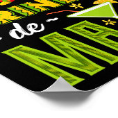 Cinco De Drinko Fiesta Mexican Cinco De Mayo Party Poster (Ecke)