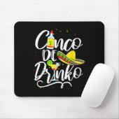 Cinco De Drinko Funny Cinco De Mayo Men Women 5 De Mousepad (Mit Mouse)