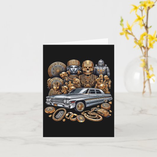 Cinco De Ma Karte (Gelbe Blume)