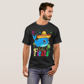Cinco De Mayo 2020 Mexican Whale Lasse Fiesta T-Shirt (Vorne ganz)