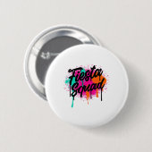 Cinco De Mayo 2024 Fiesta Squad Fiesta Mexican Col Button (Vorne & Hinten)