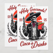Cinco de Mayo 2025 Einladung (Vorne/Hinten)