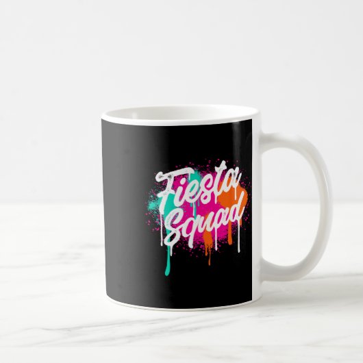Cinco De Mayo 2025 Fiesta Squad Fiesta Mexican Col Kaffeetasse (Rechts)