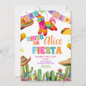 Cinco de Mayo 5. Geburtstagsfeier Einladung (Vorderseite)