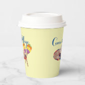 Cinco de Mayo 8oz Paper Cup, Lid Pappbecher (Links)