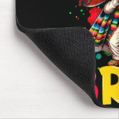 Cinco de Mayo Alter Junge mit Dabbing-Geste mexika Mousepad (Ecke)