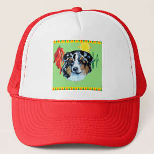 CINCO de MAYO AUSTRALISCHER SCHÄFERHUND Truckerkappe