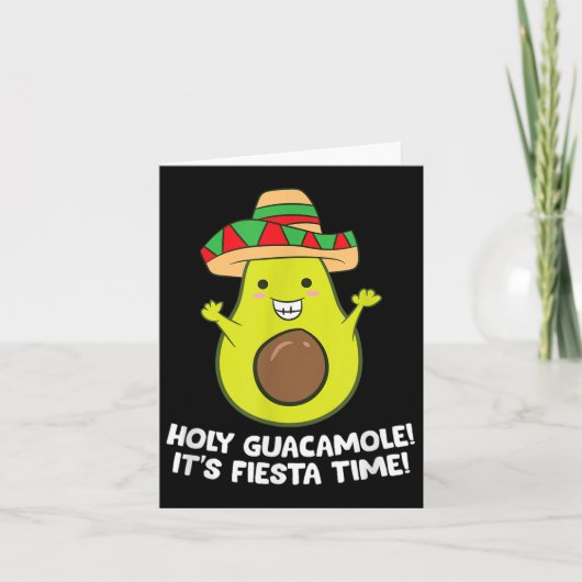 Cinco De Mayo Avoca Karte (Vorderseite)