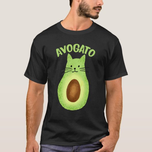 Cinco De Mayo  Avocado Mexico Meow Avogato Cat Cut T-Shirt (Vorderseite)