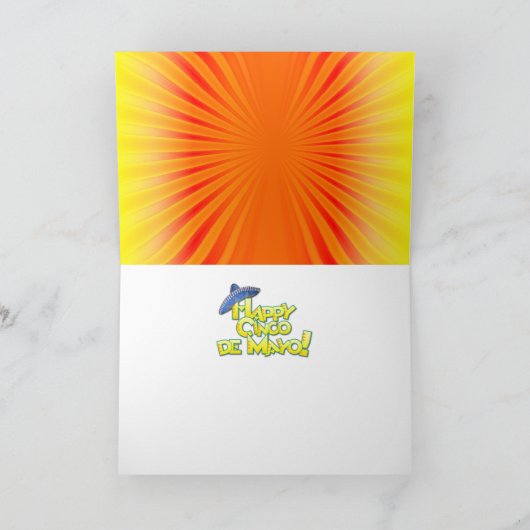 Cinco de Mayo - Ay ChWowWow! -Chihuahua Karte (Innenseite)