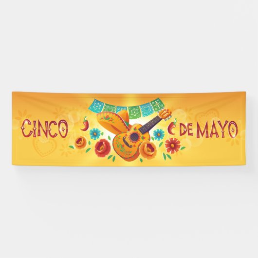Cinco De Mayo Banner (Horizontal)
