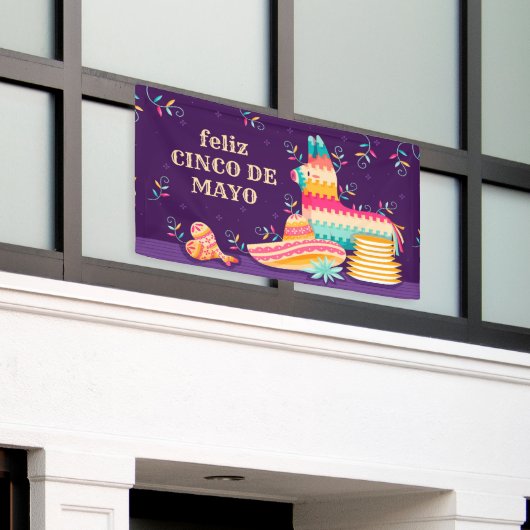Cinco De Mayo Banner (Äußeres Gebäude)